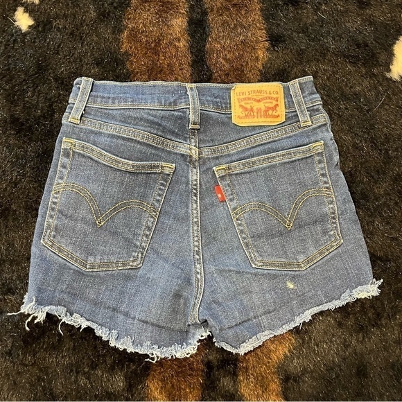 Levi's Pants - Levis denim cut off jean shorts size 25